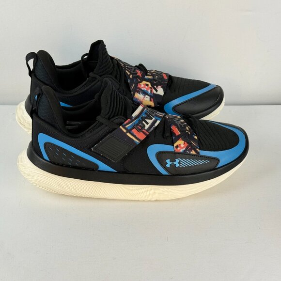 M11, W12.5 - Under Armour Flow FUTR X 4 E24 Black History Month Basketball Shoe - Picture 2 of 9